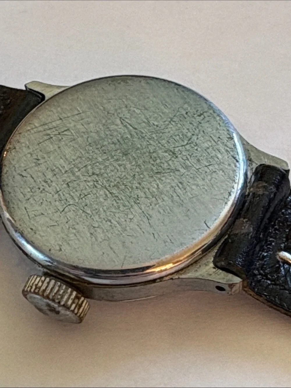 Ingersoll Mickey Mouse 1930’s Leather Strap Watch with Original Red Box
